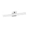 Z-Lite Liam Vanity, 1-Light, 25 In.W x 3 In.L x 5 In.H, Brushed Nickel/Frosted 1009-25W-BN-LED - alternate 4